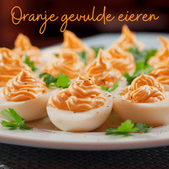 oranje eieren